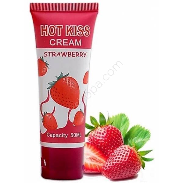 Erofoni Hot Kiss Çilek Aromalı Kayganlaştırıcı Jel 50 ML