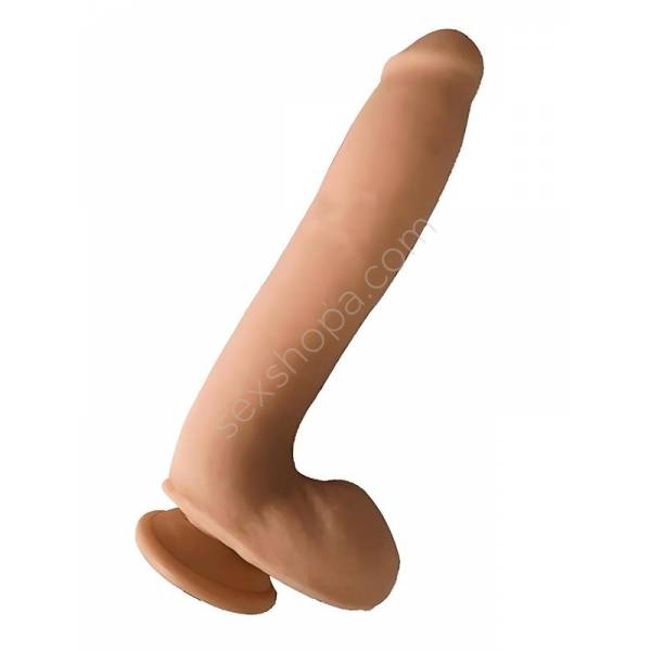 Erofoni Kıkırdak Yapılı 22 CM Süper Realistik Her Şekile Girebilen Yapay Dildo Penis