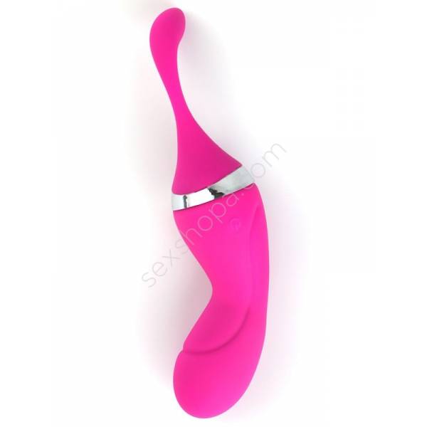 Erofoni Klitoris Üstünde ve Vajina Içine Uyumlu 12 Fonksiyon Titreşimli Teknolojik Vibratör