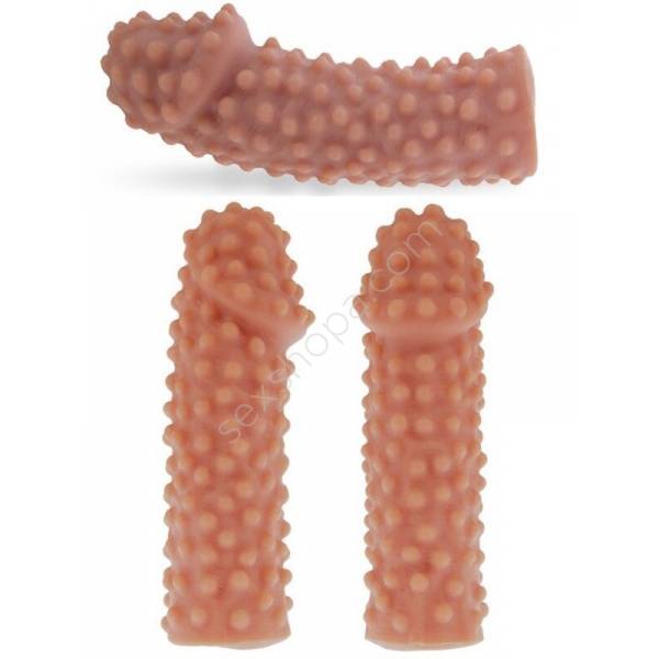 Erofoni No:10 Ultra Soft Yumuşak Dokulu 15 CM Lüks Realistik Penis Kılıfı