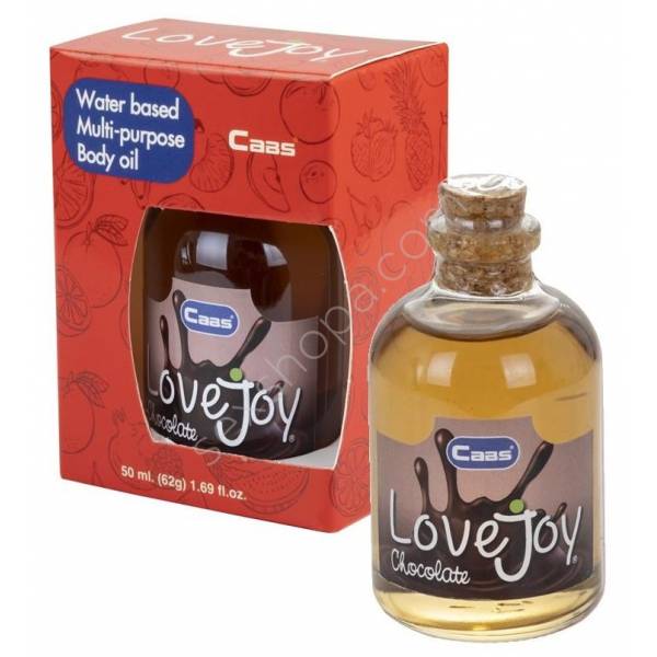 Lovejoy Çikolata Aromalı Erotik Masaj Yağı 50 ML Cam Şişe