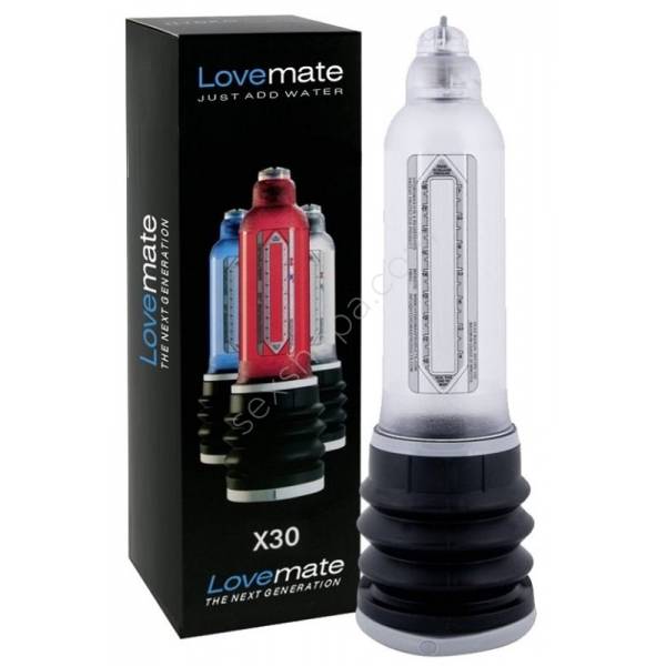 Lovemate X30 Şeffaf Sulu Vakum Penis Pompası