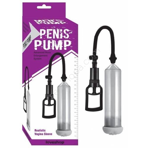 Penis Pump Realistik Vajinalı Vakum Penis Pompası