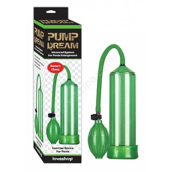 Pump Dream 20 CM Yeşil Vakum Penis Pompası