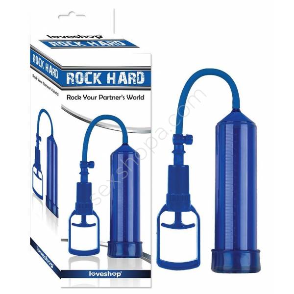 Rock Hard 20 CM Mavi Vakum Penis Pompası